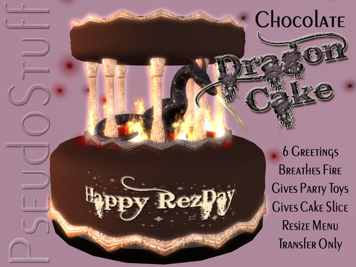 CAKE - Chocolate Dragon -