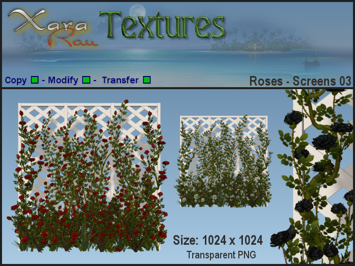 XR Textures - Flowers - Roses - Rosescreens 03