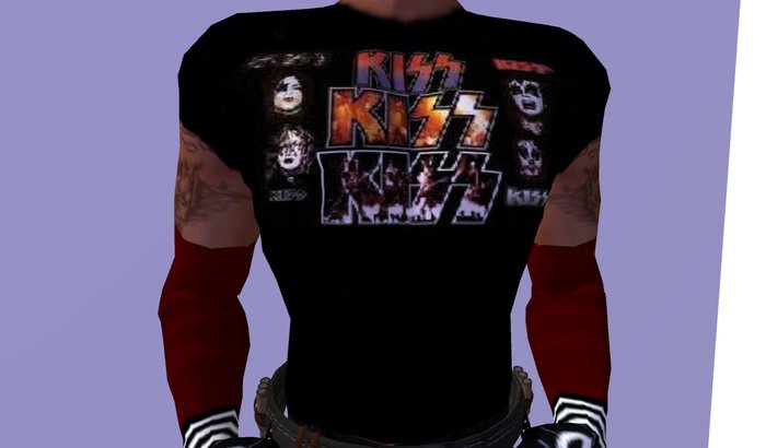 Kiss band tee by Ormega Designs