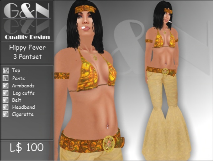G&N Quality Design Hippy Fever 3 pantset (Copy Version)