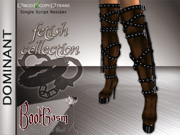 Bootgasm Dominant Boots Brown