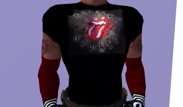 Rolling Stones Band Tee by Ormega Designs