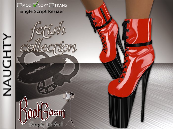 Bootgasm Mistriss Boots Red