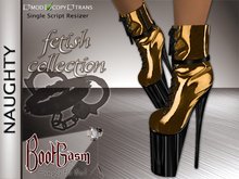 Bootgasm Nightlife Boots Gold