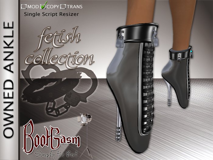 Bootgasm Owned Ankle Boots Chrome