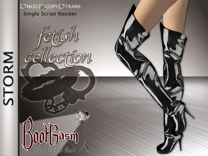 Bootgasm Storm Boots Black
