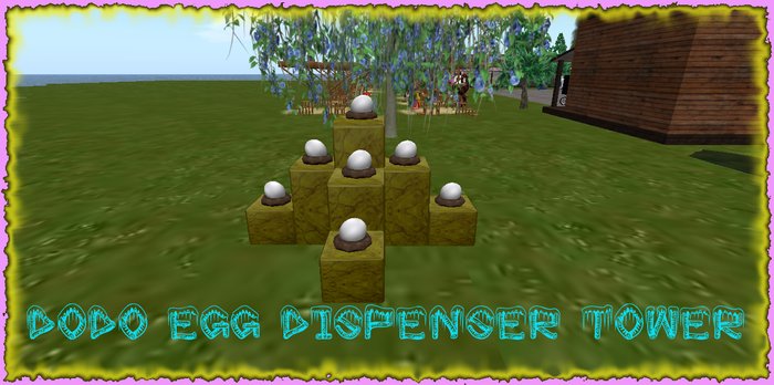 Dodo Egg Tower Dispenser{BOX}