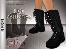 Bootgasm Rebel Combat Boots Black
