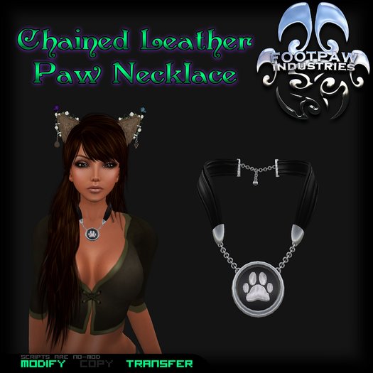 [FPI] Chained Paw Necklace