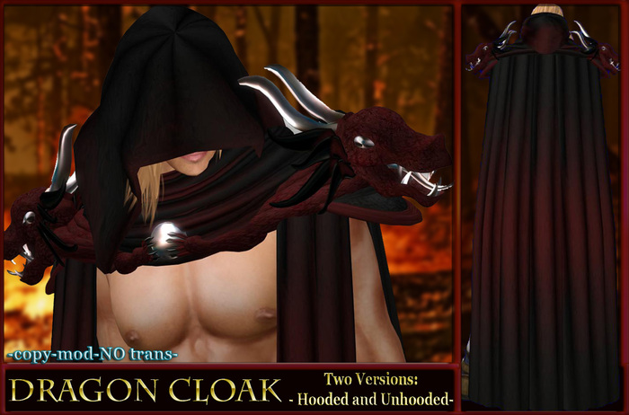 N.A.M.E. Dragon Cloak - Red