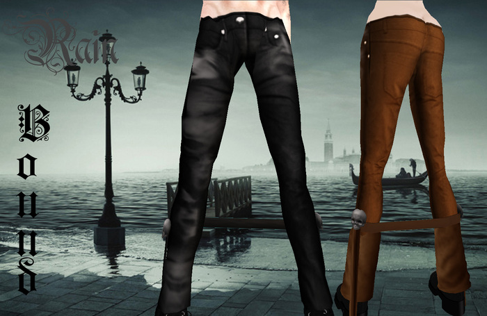 .:[Rain]:. Bound pants Fatpack