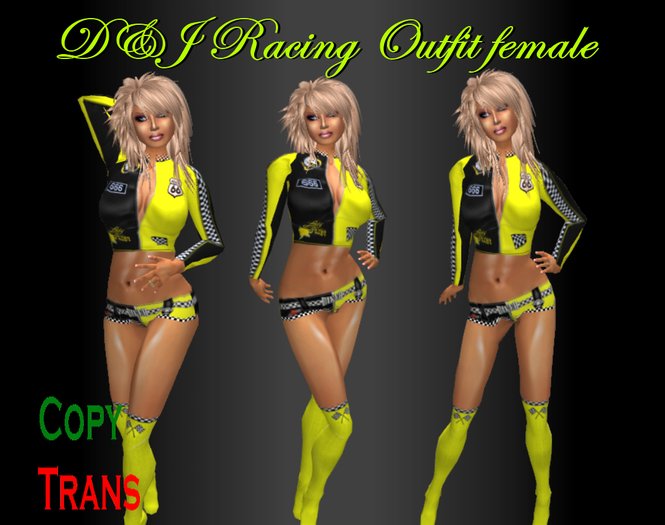 D&J Racing Outfit female (boxed)