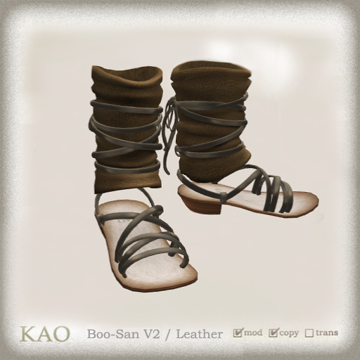 KAO : Boo-San V2 / leather