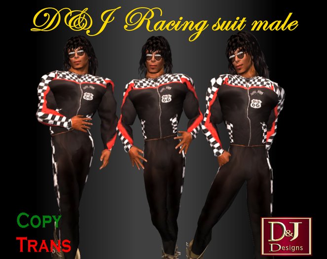 D&J Racing suit male (boxed)