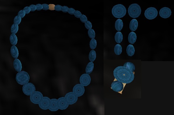 *O.W. Dreams* Turquoise Flower Jewellery Set