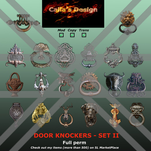 Door knockers - Set II - Full perm