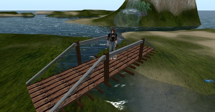 Steam Punk garden Bridge