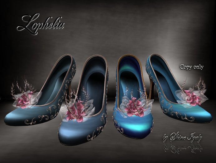 Lophelia Exquisite Blue Pumps