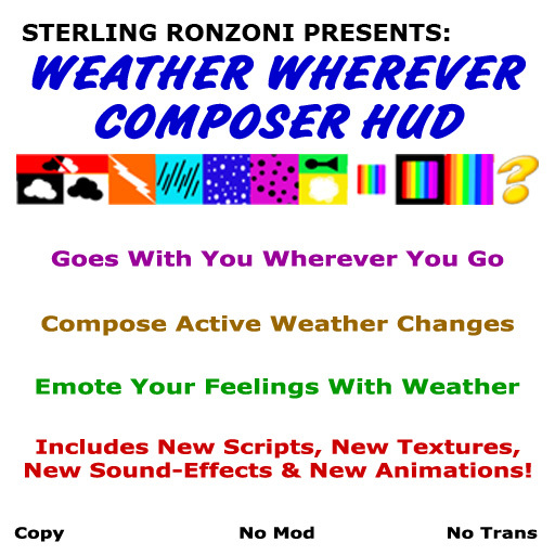 Weather Wherever Composer HUD- Boxed