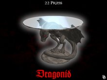 DD gift bag - Dragonid endtable - stone