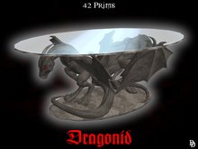 DD gift bag - Dragonid table - stone