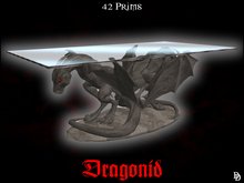 DD gift bag - Dragonid table r - stone
