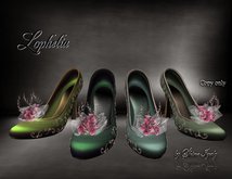 Lophelia Exquisite Green Pumps