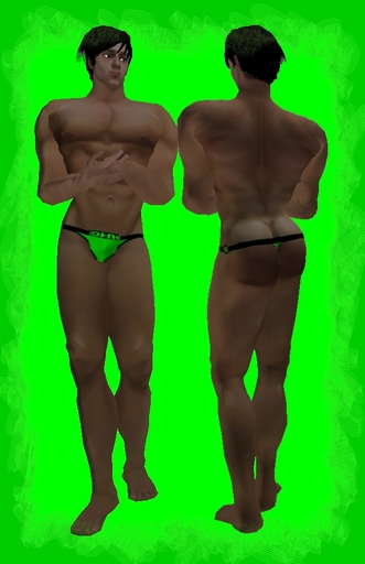 Kohnke Thong Mesh Ring - Lime