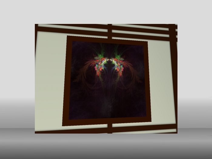 Storm Flowers Fractal Texture