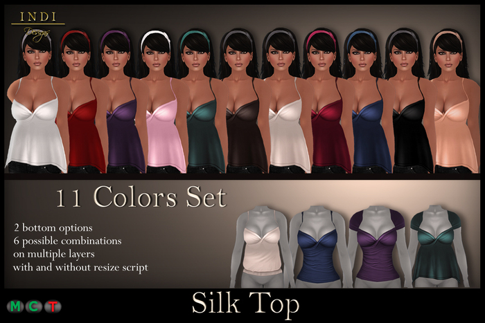 INDI Designs - Silk Top Full Pack