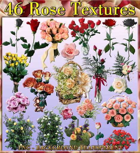 46 ROSE TEXTURES / FLOWER TEXTURES / ROSES TEXTURES HIGH RESOLUTION