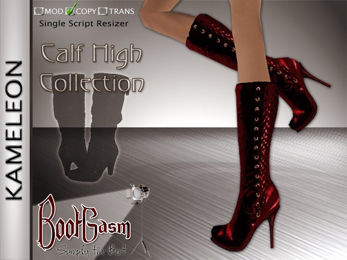 Bootgasm Kameleon Boots Red
