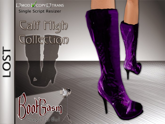 Bootgasm Lost Purple