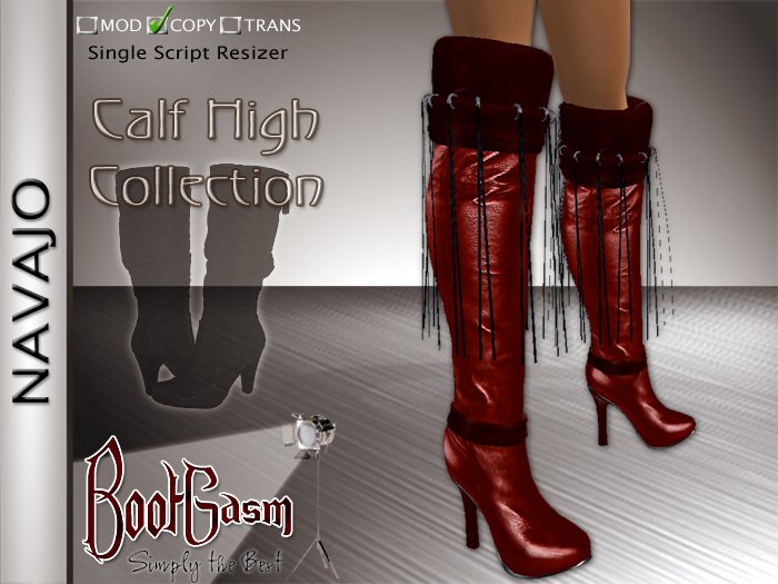 Bootgasm Navajo Boots Red