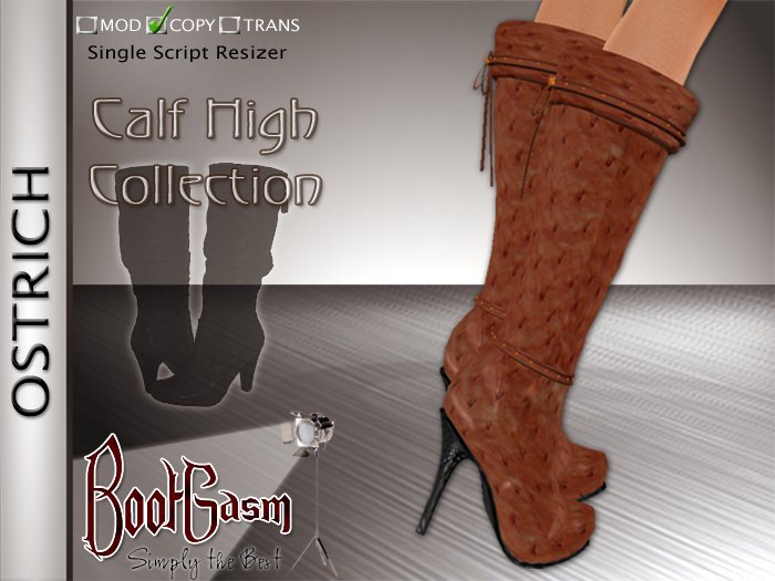 Bootgasm Ostrich Tan