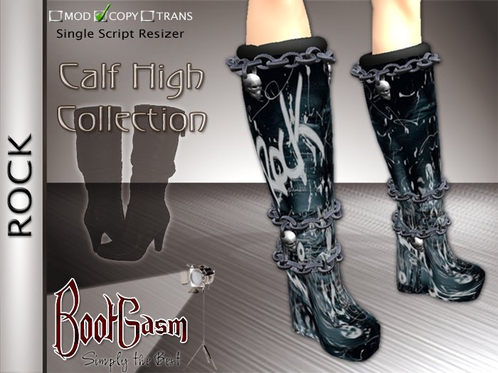 Bootgasm Rock Boots White