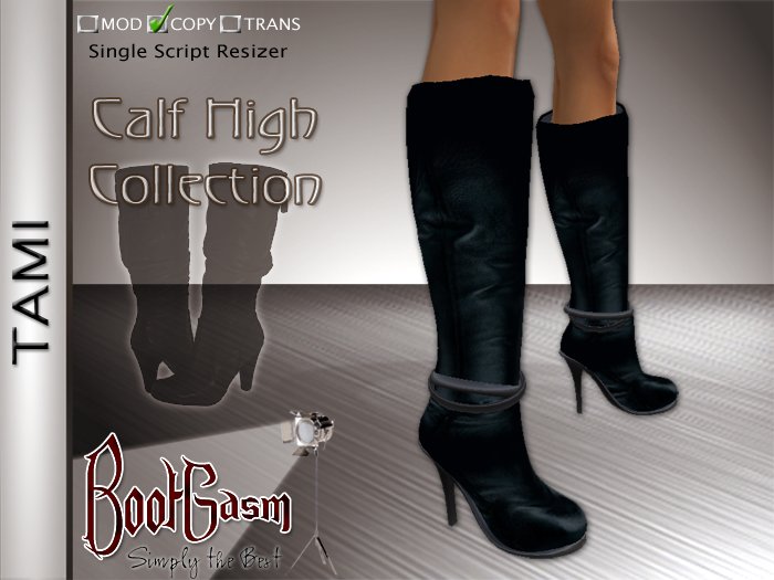 Bootgasm Tami Boots Black