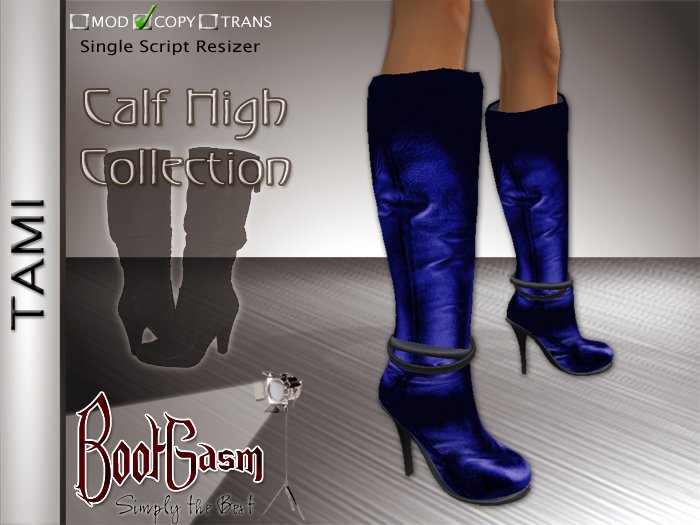 Bootgasm Tami Boots Blue