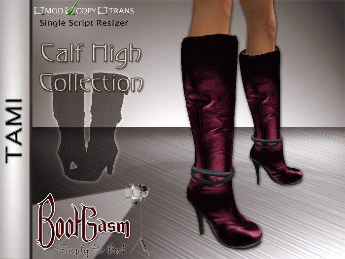 Bootgasm Tami Boots Plum