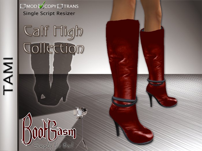 Bootgasm Tami Boots Red