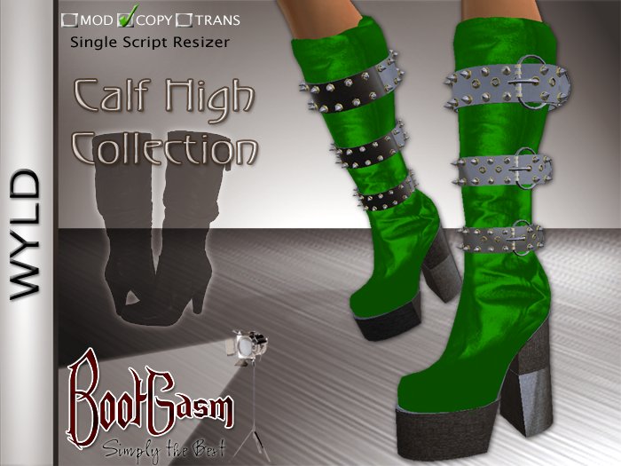 Bootgasm Wyld Boots Green