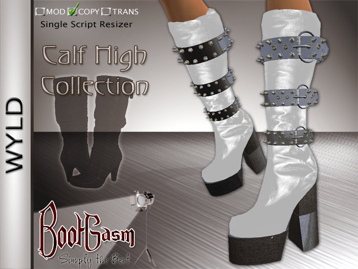 Bootgasm Wyld Boots White