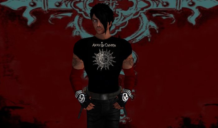 Alice In Chains Band Tee by Ormega Designs