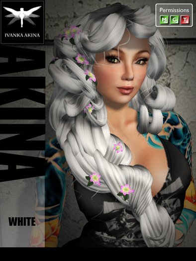 *IA*Akina hair - white