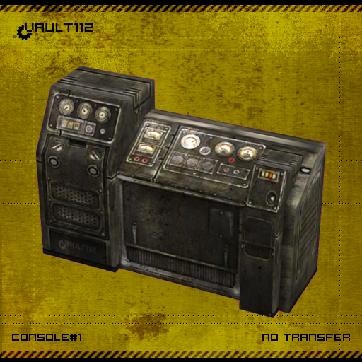 Vault 112 - Control Console (Sculpted)