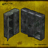 Vault 112 - Ruined metal lockers