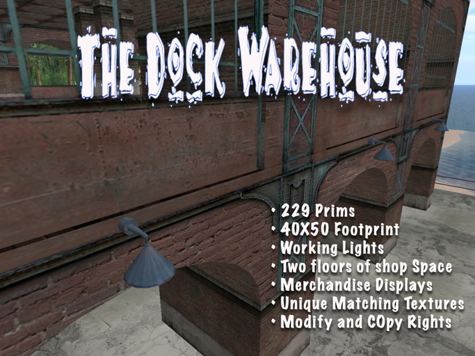 Warehouse Grunge Dock Industrial Warehouse