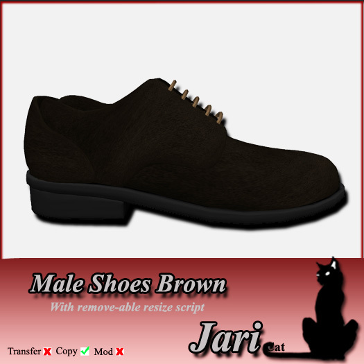 JariCat Male Shoes - Brown