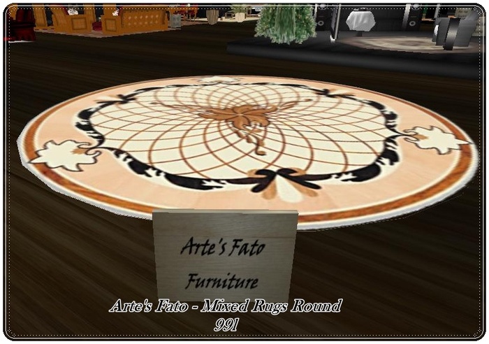 Arte's Fato - Mixed Rug's Round