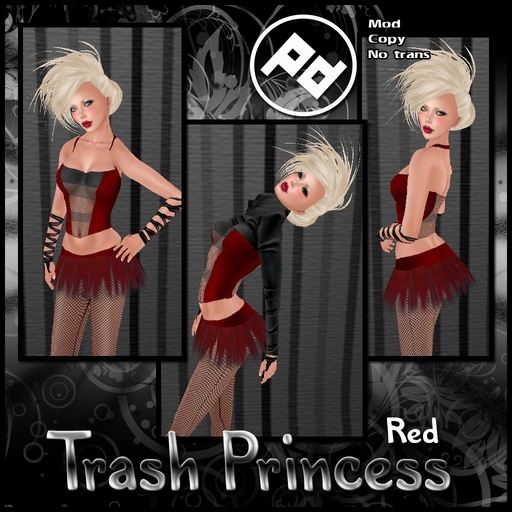 ::Poised:: Trash princess Red